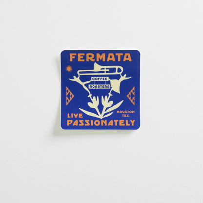 Live Passionately Sticker